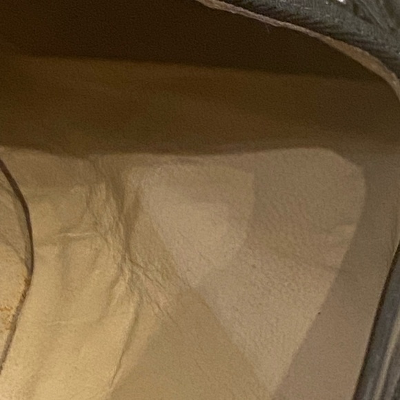 GUCCI Womens Vintage Black Fabric Top Slip On Loafers - Picture 9 of 12